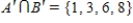 <strong>Assume that , and that U is the universal set of natural numbers less than 11. Find . </strong> A) B) C) D) E)