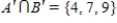 <strong>Assume that , and that U is the universal set of natural numbers less than 11. Find . </strong> A) B) C) D) E)