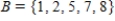 <strong>Assume that , and that U is the universal set of natural numbers less than 11. Find . </strong> A) B) C) D) E)