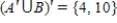 <strong>Assume that , and that U is the universal set of natural numbers less than 11. Find . </strong> A) B) C) D) E)