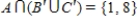 <strong>Assume that , , and that U is the universal set of natural numbers less than 11. Find . </strong> A) B) C) D) E)
