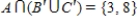 <strong>Assume that , , and that U is the universal set of natural numbers less than 11. Find . </strong> A) B) C) D) E)