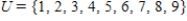 <strong>Find if the universal set . , </strong> A) B) C) D) E)