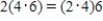 <strong>Which property of the real numbers is illustrated in this equality? </strong> A)additive identity B)multiplicative inverse C)associative D)multiplicative identity E)commutative