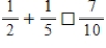 <strong>Choose the proper symbol , , or to replace . </strong> A) B) C)