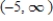 <strong>Choose the interval which corresponds to . </strong> A) B) C) D) E)