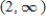 <strong>Express the graph below using interval notation. </strong> A) B) C) D) E)