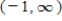 <strong>Choose the inequality that describes the interval below. </strong> A) B) C) D) E)