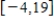 <strong>Choose the correct interval notation for this subset of the real numbers. </strong> A) B) C) D) E)