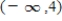 <strong>Choose the correct interval notation for this subset of the real numbers. </strong> A) B) C) D) E)