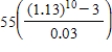 <strong>Use your calculator to approximate the following expression. Round your answer to eight decimal places. </strong> A)723.37354819 B)-5313.29879355 C)21.70120645 D)6123.37354819 E)86.70120645