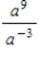 Use the rules of exponents to simplify the expression so that only positive exponents remain. ​   ​