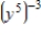 Use the rules of exponents to simplify the expression so that only positive exponents remain. 