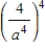 Use the rules of exponents to simplify the expression. 