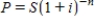 If an investment has a goal (future value) of $S after n years, invested at interest rate i (as a decimal), compounded annually, then the present value P that must be invested is given by . Find P for the given S, n, and i. Round your answer to two decimal places. $95,000 after 25 years at 8.5% 