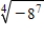 Evaluate the following expression if it represents a real number. ​   ​