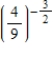 Evaluate the following expression if it represents a real number. ​   ​