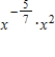 Use the properties of exponents to simplify the expression so that only positive exponents remain. 