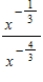 Use the properties of exponents to simplify the expression so that only positive exponents remain. ​   ​