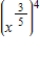 Use the properties of exponents to simplify the expression so that only positive exponents remain. ​   ​