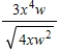 Rationalize the denominator and then simplify. ​   ​