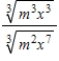 Rationalize the denominator and then simplify. ​   ​