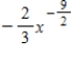 In calculus problems, the answers are frequently expected to be in a simple form with a radical instead of an exponent. Write the expression with radicals. 