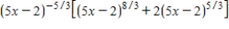 Perform the indicated operations with expressions involving fractional exponents and then simplify. 