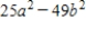 Factor the expression as a product of binomials. ​   ​