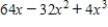 Suppose that squares of size x are cut from four corners of an 8-by-8-inch piece of cardboard and an open-top box is formed. The volume of the box is given by   . Factor this expression. ​   ​ ​