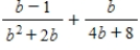 Perform the indicated operations and simplify. ​   ​
