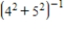 Rewrite the following so that only the positive exponents remain, and then simplify. ​   ​