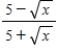 Rationalize the denominator of the fraction and simplify. 