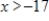 <strong>Solve the inequality. </strong> A) B) C) D) E)