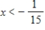 <strong>Solve the inequality. </strong> A) B) C) D) E)