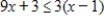 <strong>Solve the inequality and choose the graph of the solution. </strong> A) B) C) D) E)