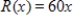 <strong>For a certain product, the revenue function is and the cost function is . To obtain a profit, the revenue must be greater than the cost. Find the graph of x which shows when there is a profit. </strong> A) B) C) D) E) 