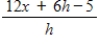 <strong>Let and . Find and simplify. </strong> A) B) C) D) E)