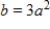 <strong>The graph of is shown in the figure below. If the point P (with coordinates (a, b)) is on the graph, how are a and b related? </strong> A) B) C) D) E)There is no relation.