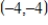 Find the slope of the line passing through the given pair of points. and 