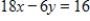 Determine whether the following pairs of equations represent parallel lines, perpendicular lines, or neither of these. 