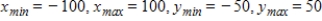 Graph the equation with a graphing utility using the specified range and then using the standard viewing window. Does the graph below show the specified range or the standard window? ​     ​   ​