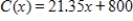 Given a cost function   and a revenue function   , where x represents the number of units produced and sold, find the profit function and then determine the marginal profit. ​