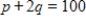 If the demand and supply functions for Z-brand phones are and respectively, compare the quantity demanded and the quantity supplied when . Note that q is the quantity produced or sold. Are there surplus phones or not enough to meet demand? 