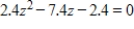 <strong>Solve the equation by using a graphing utility. Round your answers to two decimal places. </strong> A) And B) And C) And D) And E) And