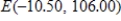 <strong>If the supply function for a commodity is and the demand function is , find the equilibrium quantity and equilibrium price. Round your final answer to two decimal places.</strong> A) B) C) D) E)