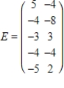 <strong>What is the order of matrices A, B, C, D, E? , , , , </strong> A)Matrix A is 2×2, matrix B is 3×2, matrix C is 2×3, matrix D is 3×3, matrix E is 5×2. B)Matrix A is 10×5, matrix B is 5×4, matrix C is 3×4, matrix D is 15×3, matrix E is 5×2. C)Matrix A is 2×2, matrix B is 2×3, matrix C is 3×2, matrix D is 3×3, matrix E is 2×5. D)Matrix A is 2×2, matrix B is 3×3, matrix C is 3×3, matrix D is 3×3, matrix E is 5×5. E)Matrix A is 5×2, matrix B is 5×2, matrix C is 3×3, matrix D is 15×3, matrix E is 5×2.