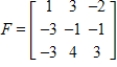 <strong>Write the transpose of matrix F. </strong> A) B) C) D) E)