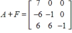 <strong>Use the following matrices to perform the indicated matrix operations, if possible. ; </strong> A) B) C) D) E)