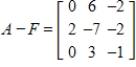 <strong>Use the following matrices to perform the indicated matrix operations, if possible. ; </strong> A) B) C) D) E)